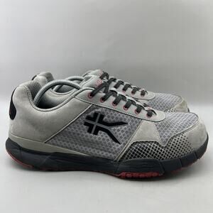 KURU Quantum Shoes Mens Size 13 Wide Gray Black Orthopedic Walking Low Sneakers
